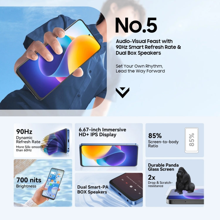 Blackview SHARK 9, 8GB+256GB, 6.67 inch Android 14 Unisoc T820 Octa Core, Network: 5G Blackview SHARK 9, 8GB+256GB, 6.67 inch Android 14 Unisoc T820 Octa Core, Network: 5G